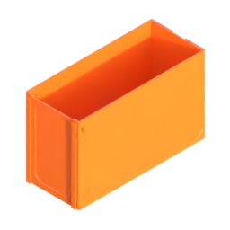 Render of MODULITH 185 Gridfinity Decor Drawer - 1W-2H